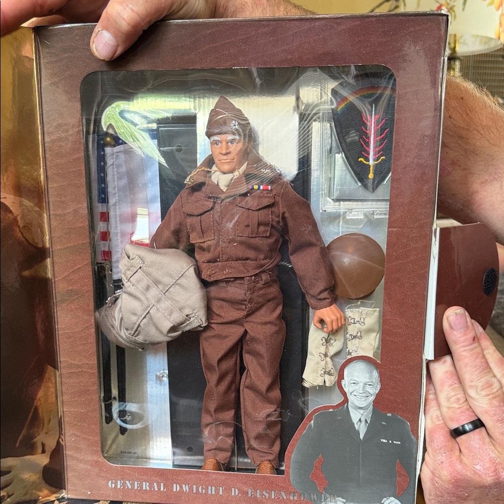 General Dwight D. Eisenhower Collector Action Figure - Brown